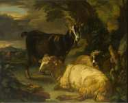 Cassana Giovanni Agostino Rams and Goat  - Hermitage